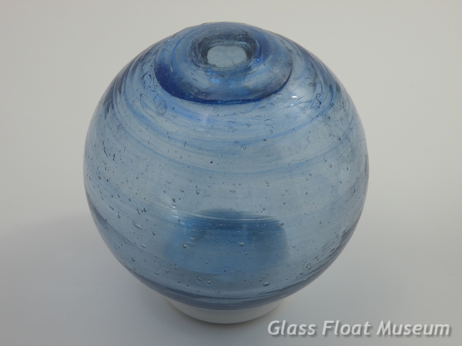 Blue Swirls, 4 Inch