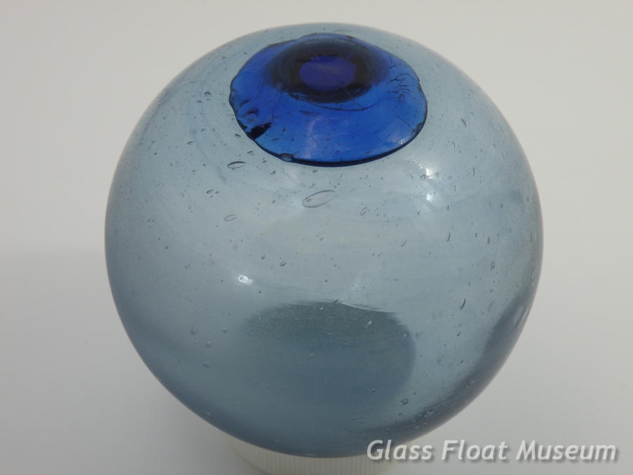 Blue Seal, Blue Swirls, 3 1/4 Inch