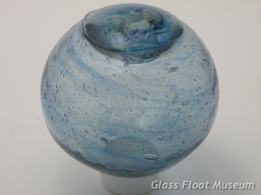 Blue Swirls, WP #81 &#039;2&#039;, 3 1/4 Inch