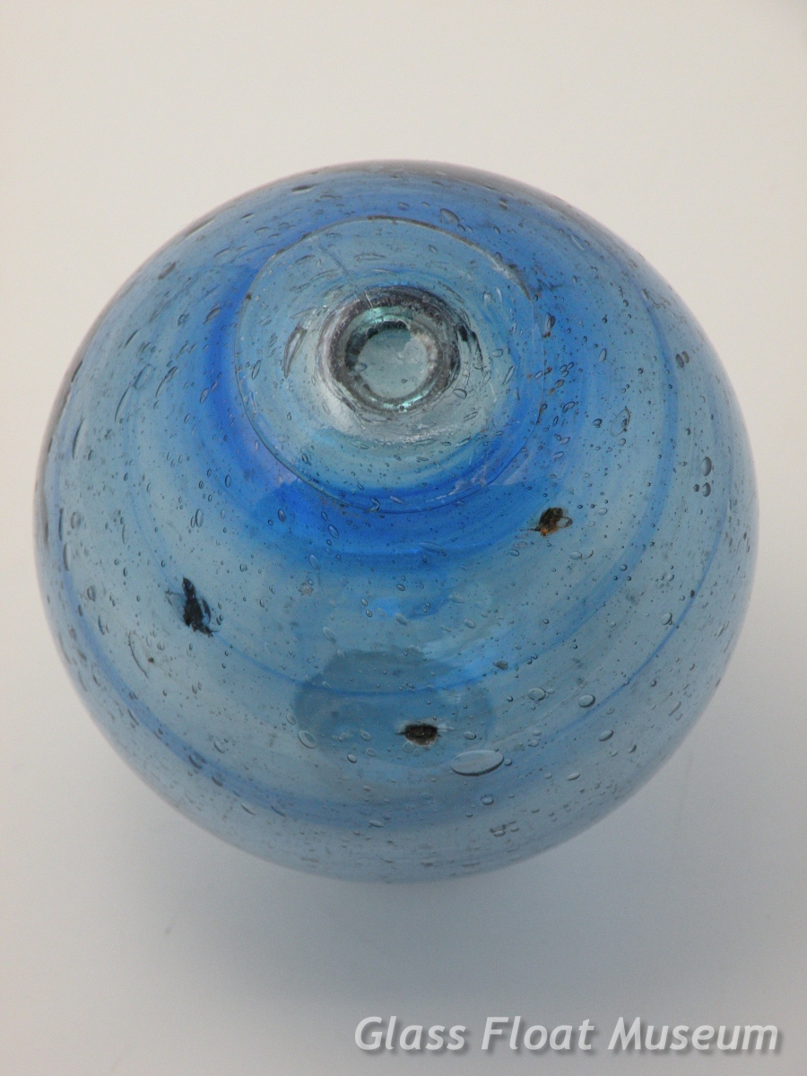 Blue Swirl, 3 1/2 Inch