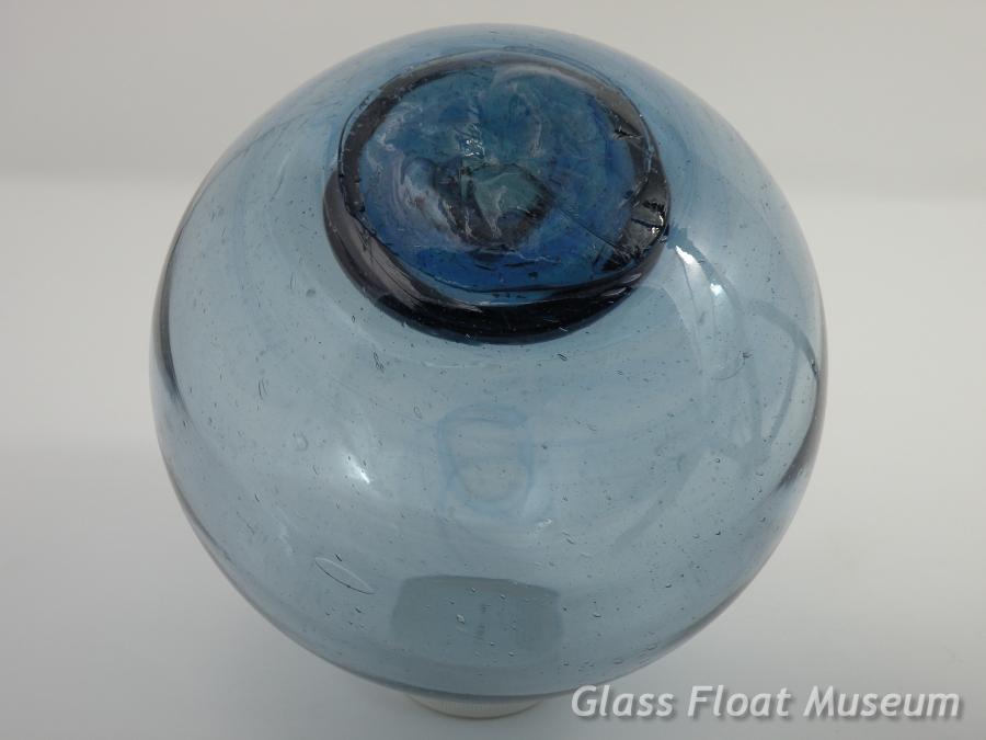 Blue Seal, Blue Swirls, 6 Inch