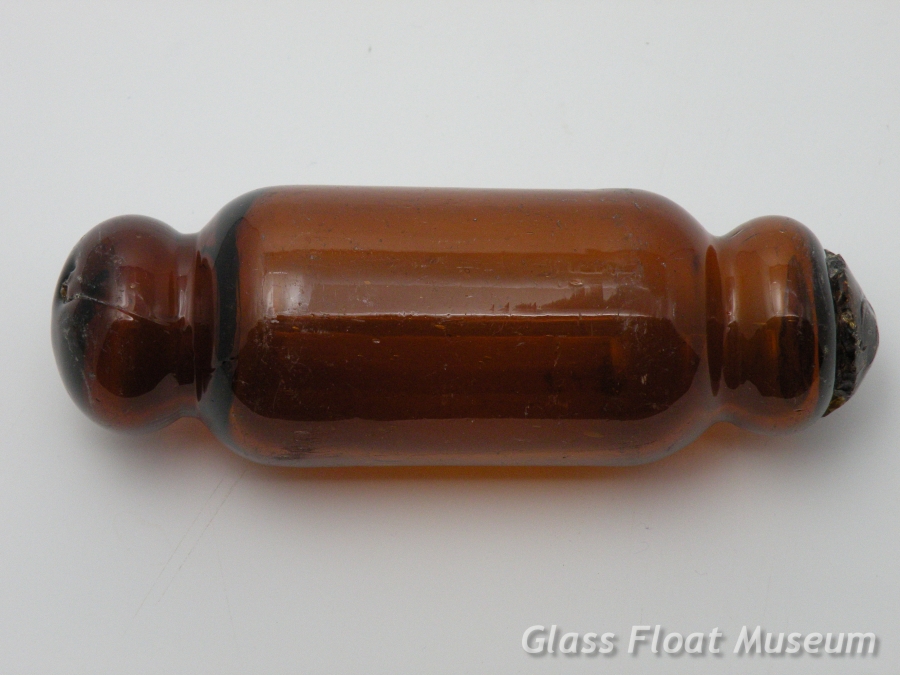 Beer Bottle Brown Roller, 5 3/8 Inches Long