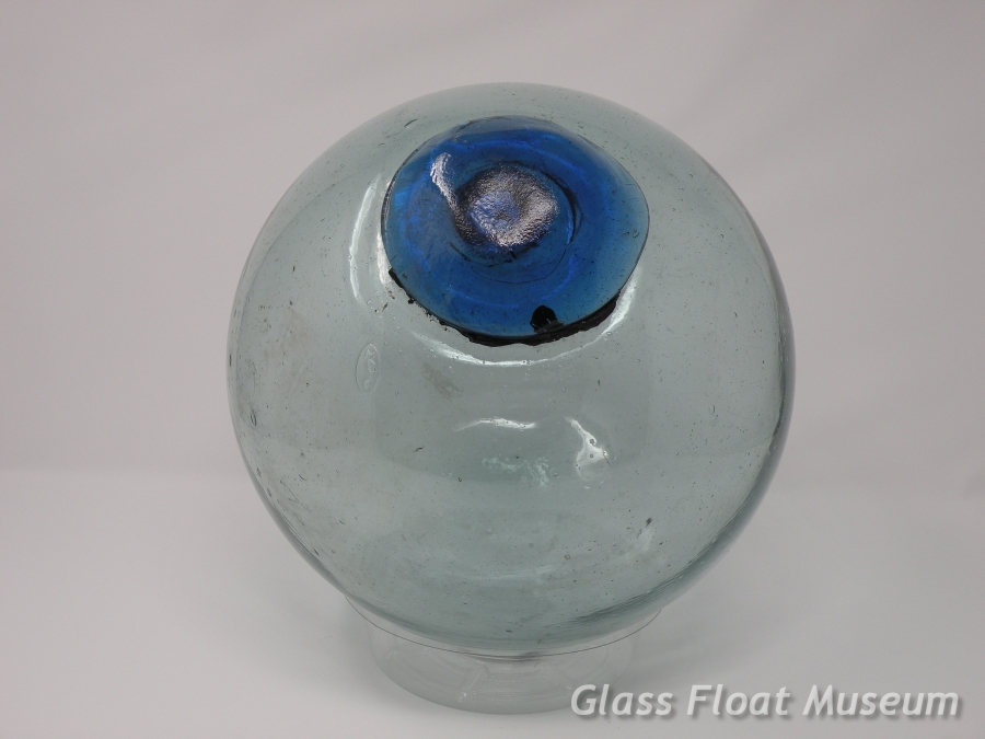 Rare Large Blue Dot, 9 1/2 Inch